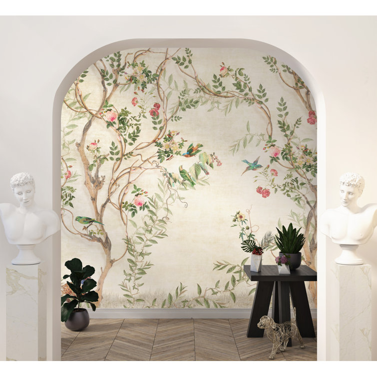 Cordy Peel & Stick Floral Wall Mural